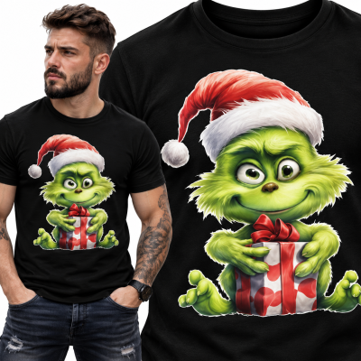 KOSZULKA ŚWIĄTECZNA GRINCH BABY SUPRISE